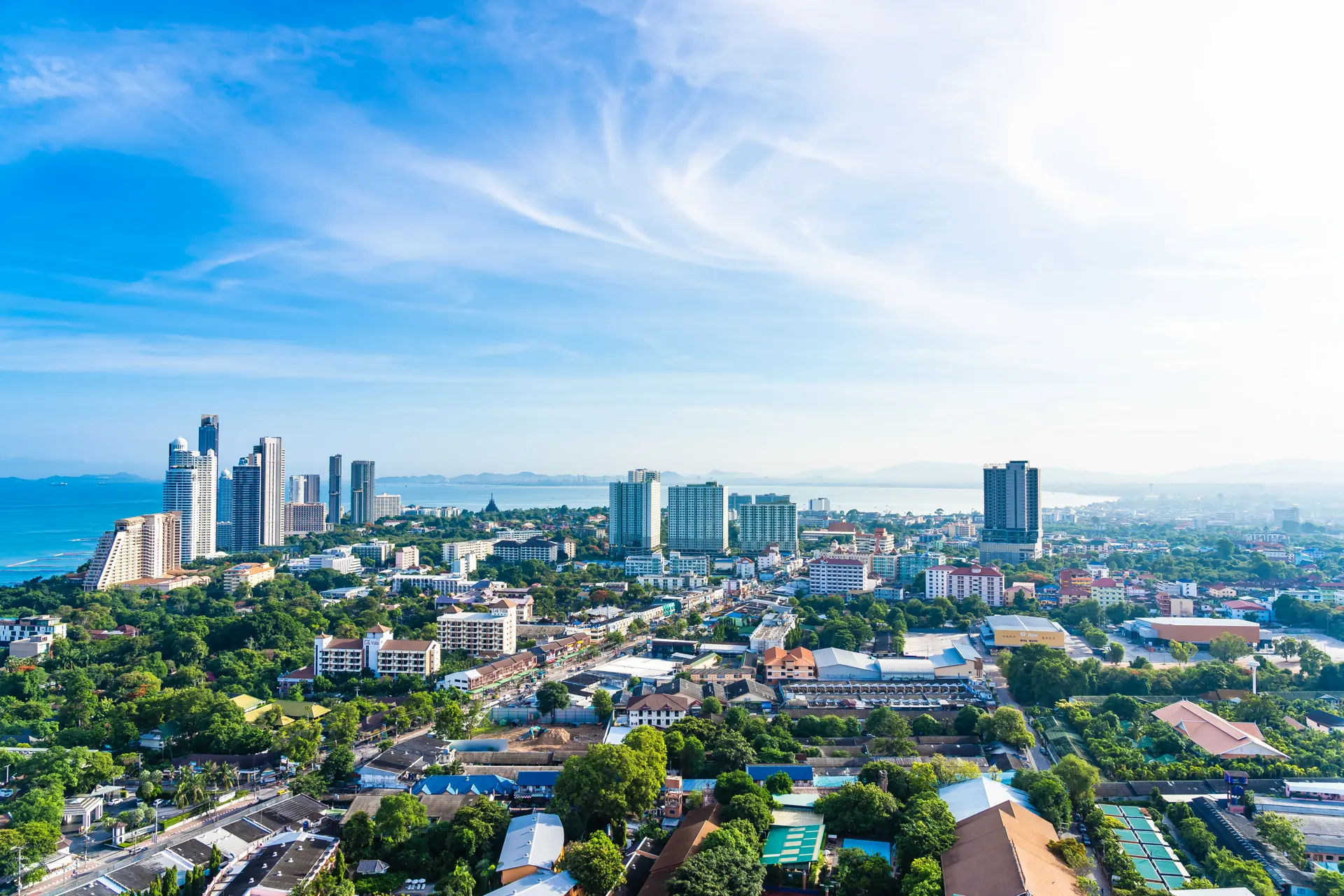 Dhaka city skyline